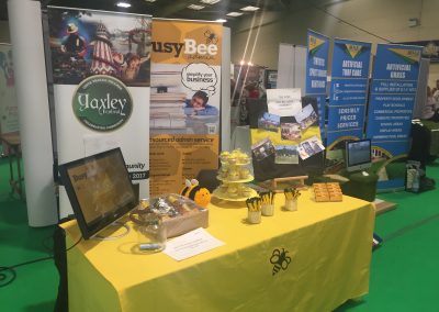 Huntingdon Business Show 2017 - Busy Bee Admin Stand
